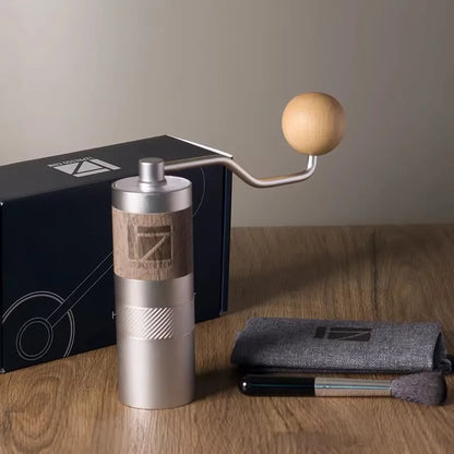 1Zpresso Q Portable Manual Coffee Grinder | Aluminum Alloy | Adjustable Grind | Espresso to French Press