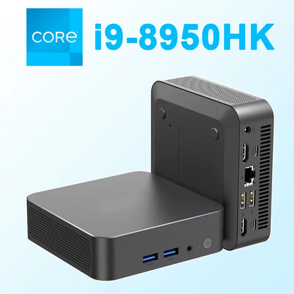 Mini PC Windows 11 – Intel Core i9-8950HK / i3-6100U, 16GB DDR4, Up to 2TB SSD