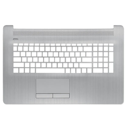 HP 17-BY/17-CA Laptop Replacement Parts — LCD Cover, Palmrest, Bottom Case (Silver/Black)