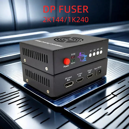 DMA 6th Gen Video Overlay Box | 2K 144Hz / 1K 240Hz | HDMI Display Fusion Unit | PC Component