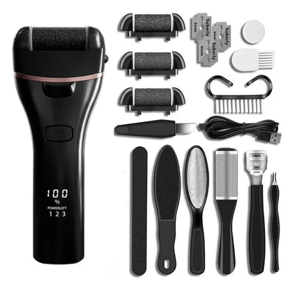 Electric Foot Callus Remover – Rechargeable Pedicure Tool