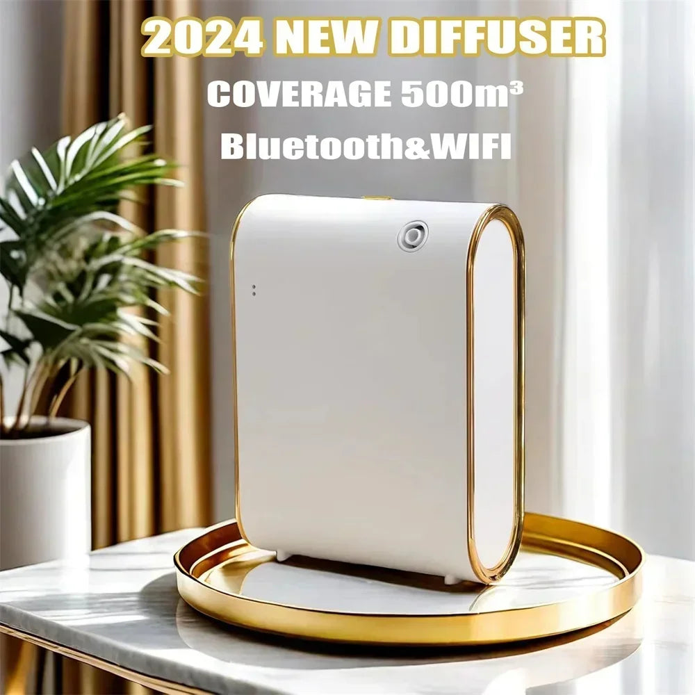 Smart Waterless Scent Diffuser – Air Freshener for Home & Hotel, Room Fragrance Machine