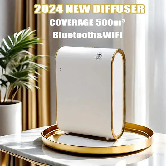 Smart Waterless Scent Diffuser – Air Freshener for Home & Hotel, Room Fragrance Machine