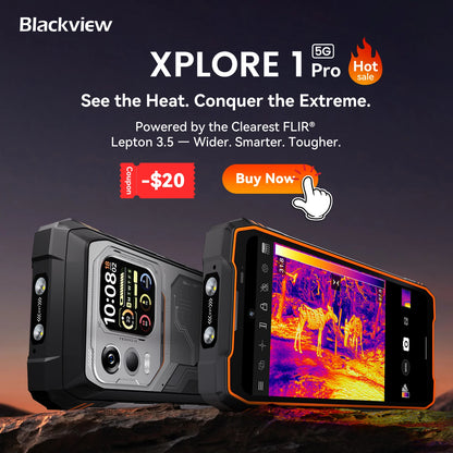 Blackview Active 10 Pro Rugged Tablet – 5G, 11" FHD+, 12GB+512GB, 30000mAh, 108MP