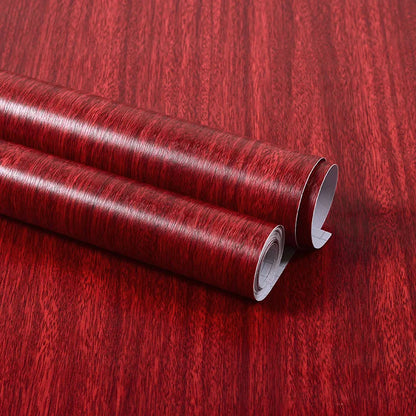 Self-Adhesive Waterproof Wood Effect Wallpaper Roll – PVC Vinyl
