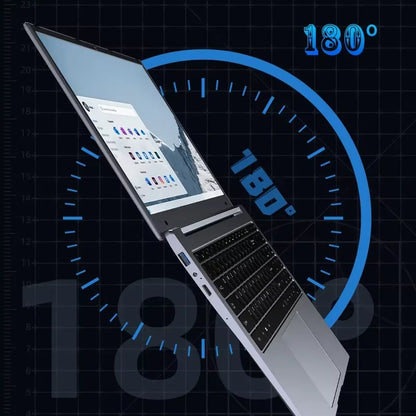 FUCHU 14.1" Slim Laptop – Intel Core i9-10980HK, 16GB DDR4, 256GB–2TB SSD, Windows 11, 1080p IPS
