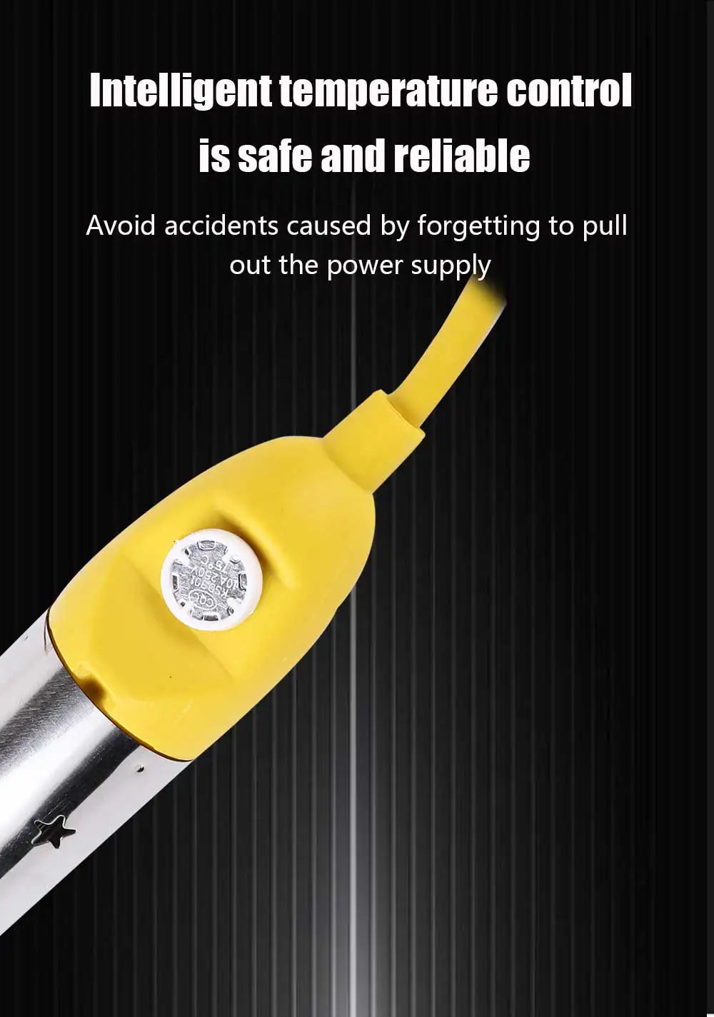 2000W / 2500W Electric Water Boiler Heating Rod | Auto Power Off | Pool & Tank | 220V