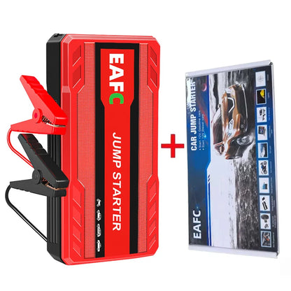 Car Jump Starter 600A-2000A | 12V Portable Battery Booster & Power Bank for Emergency Start (EAFC)