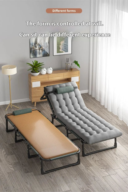 GIANXI Foldable Outdoor Recliner Bed – Lightweight Portable Camping Lounger, Easy Storage