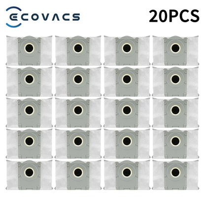 ECOVACS T50 PRO OMNI / T50 OMNI Spare Parts – Brush, HEPA Filter, Mop & Dust Bag
