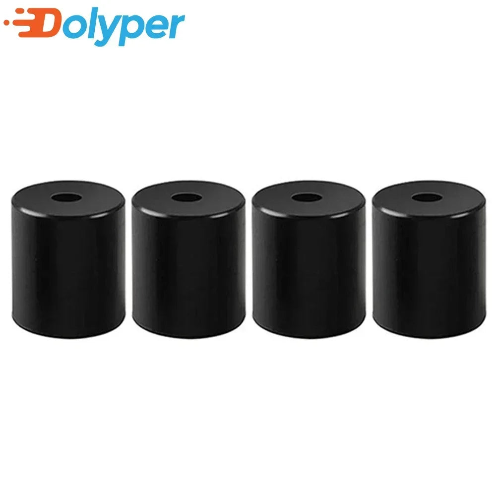 4pcs Silicone Hot Bed Leveling Spacers for CR-10, Ender-3, Prusa, Anycubic – Replace Bed Springs