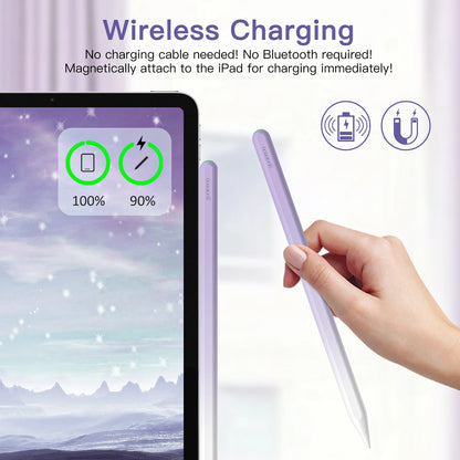 GOOJODOQ GD13 Stylus Pen for iPad – Wireless Charging, Air 4/5, Pro 11/12.9, Mini 6