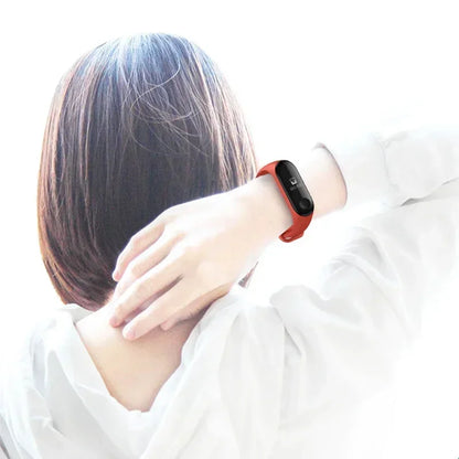 Silicone Watch Strap for Xiaomi Mi Band 3 4 5 6 7 | 24 Colors