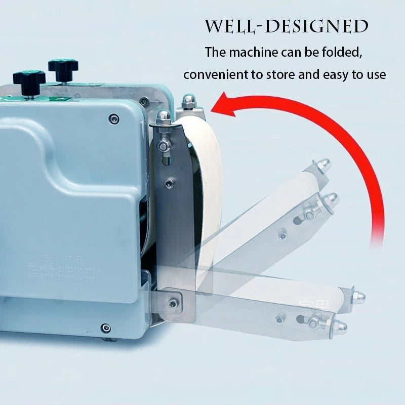 Electric Dumpling Wrapper Machine – 110V/220V, Round & Square Wonton Skin Maker, Commercial