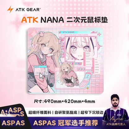 ATK Kong Xsoft Esports Mouse Pad – PORON Base, Anti-Slip, for 60–80% Keyboards