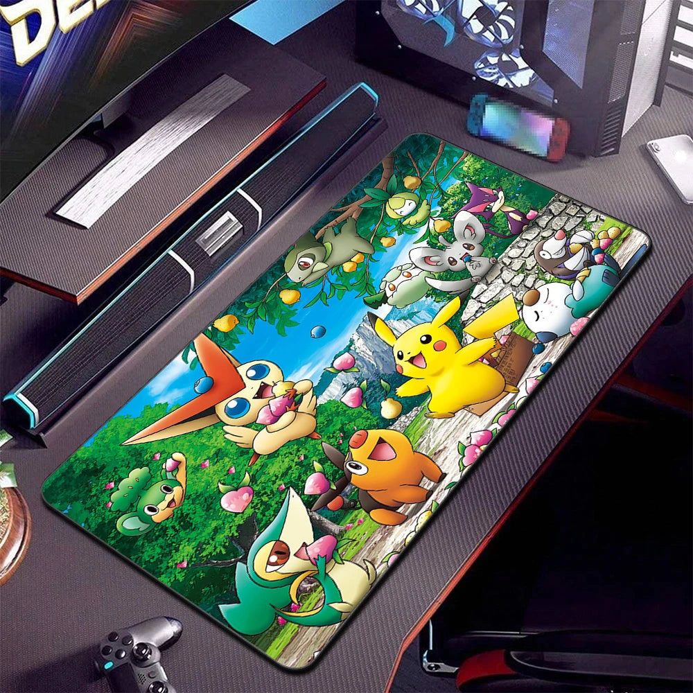 Psyduck Anime XXL Gaming Mouse Pad – Large Pokémon Desk Mat, Anti-Slip, Waterproof