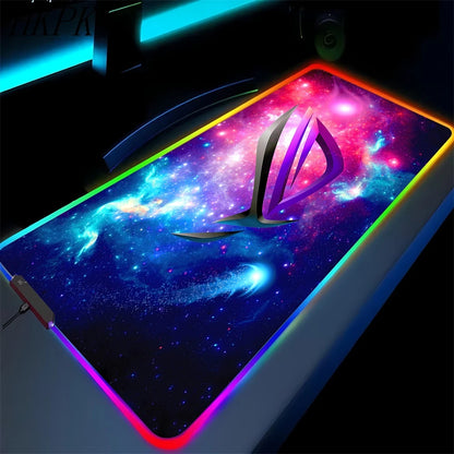 RGB Gaming Mouse Pad XXL with Backlight – Multiple Sizes, Non-Slip Rubber, 3mm