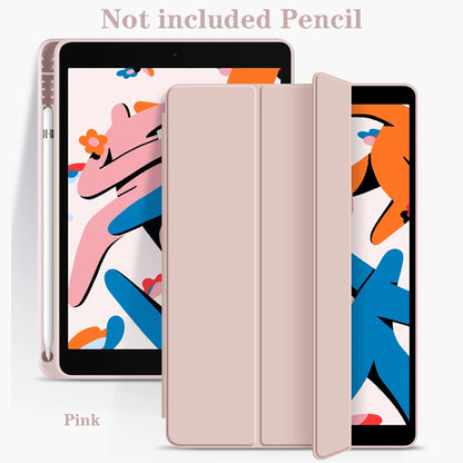 iPad Case with Pencil Holder – iPad 11th/10th/9th Gen, Air 4/5, Pro 11/12.9/13, Mini 5/6/7