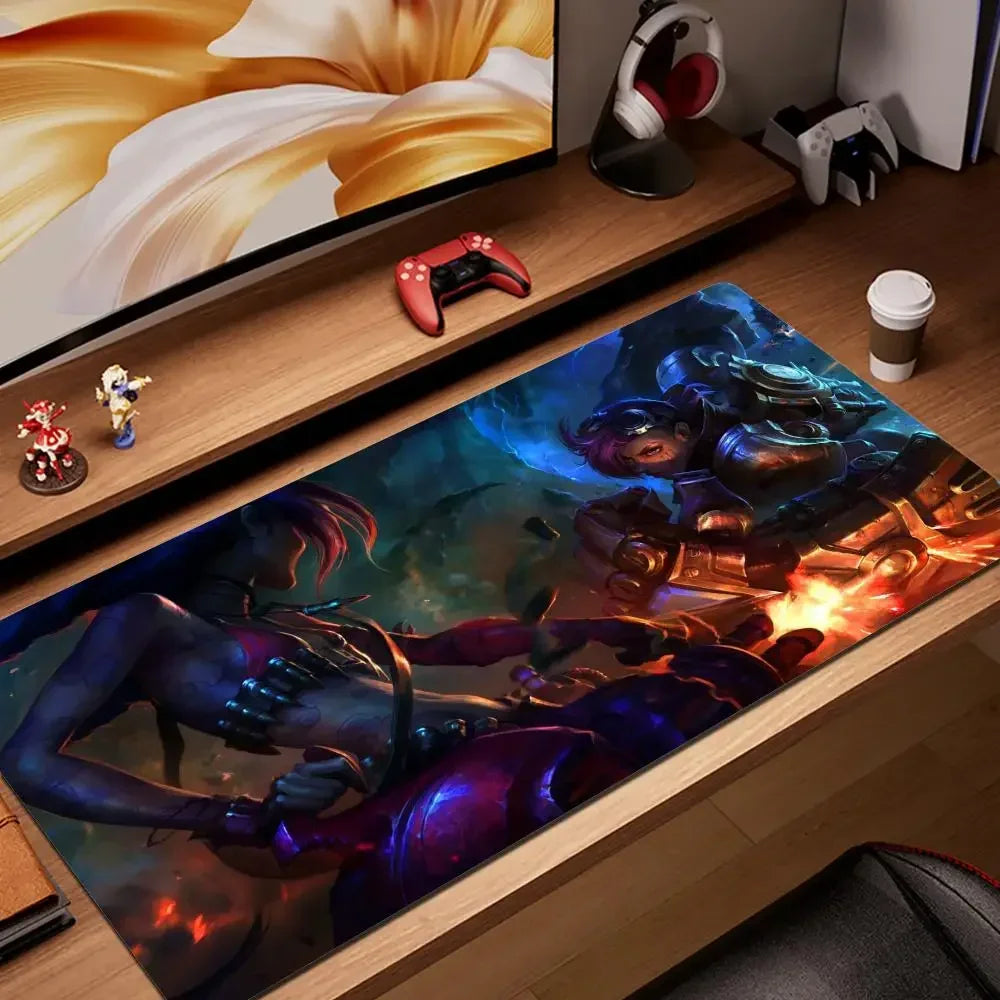 Arcane Jinx Large Gaming Mouse Pad — Desk Mat, Multiple Sizes & Thickness