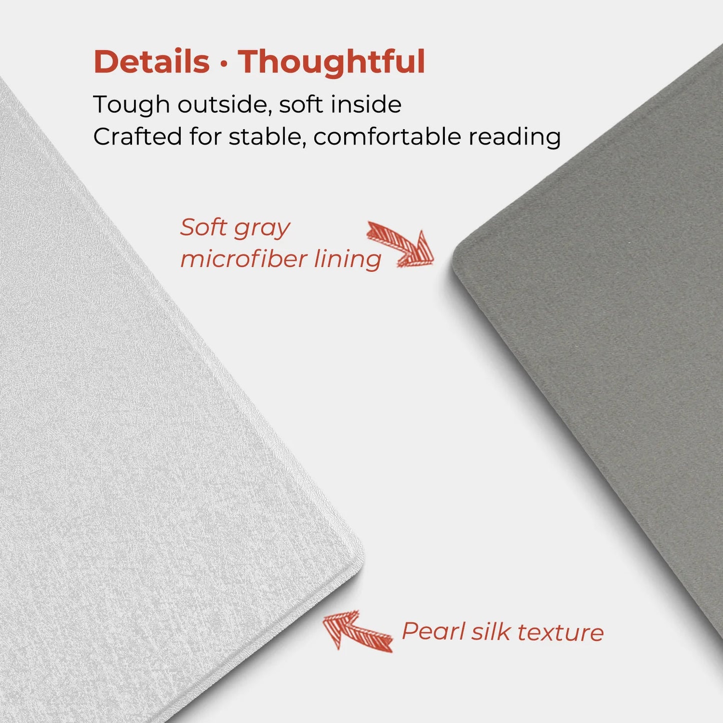 Twosheep Cute Cat & Dog Magnetic Case for Bigme B6 6" eReader – Auto Sleep/Wake, Shellless PU Cover