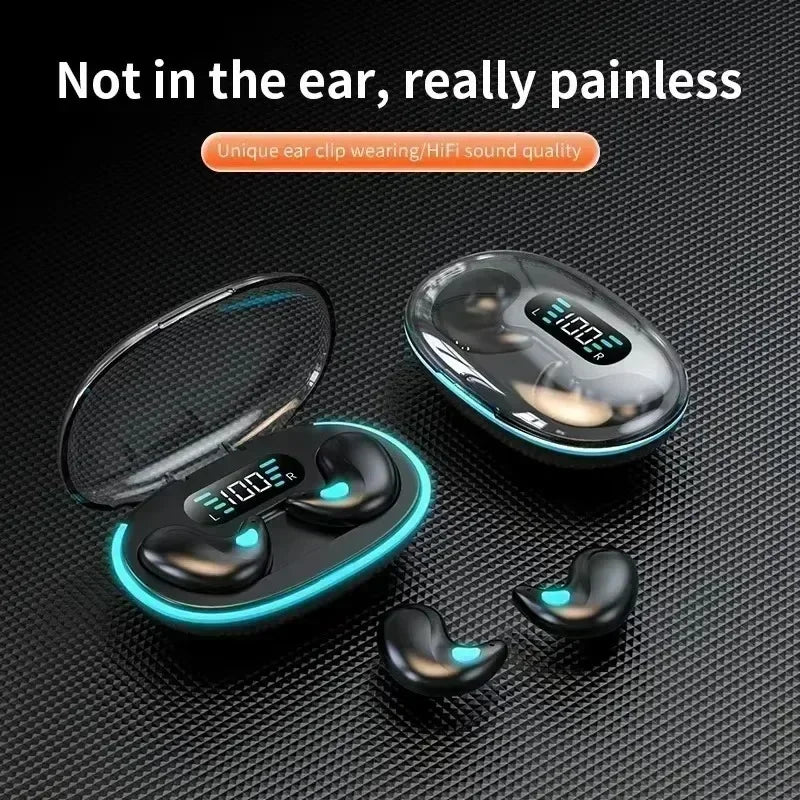TWS Wireless Earbuds - Noise Reduction Bluetooth Earphones for Sport, Gaming & Sleep