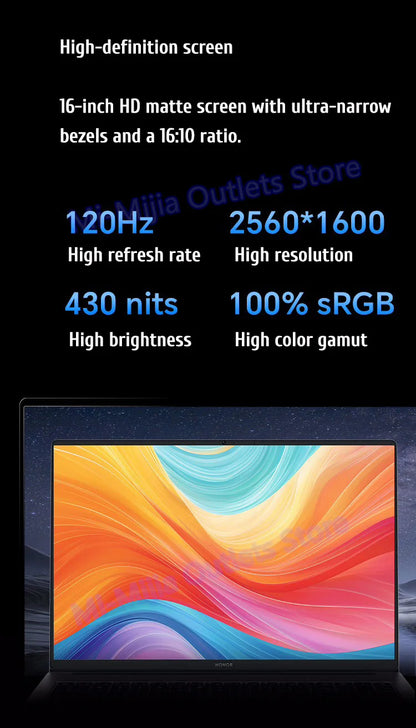 HONOR MagicBook X14 / X16 2026 — Intel Ultra 5, 24GB RAM, 1TB SSD, 120Hz, Windows 11 Pro