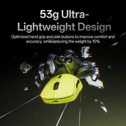 Rapoo Wireless Gaming Mouse – 8KHz Polling, 26000 DPI, 8 Buttons, Rechargeable, for Small/Medium Hands