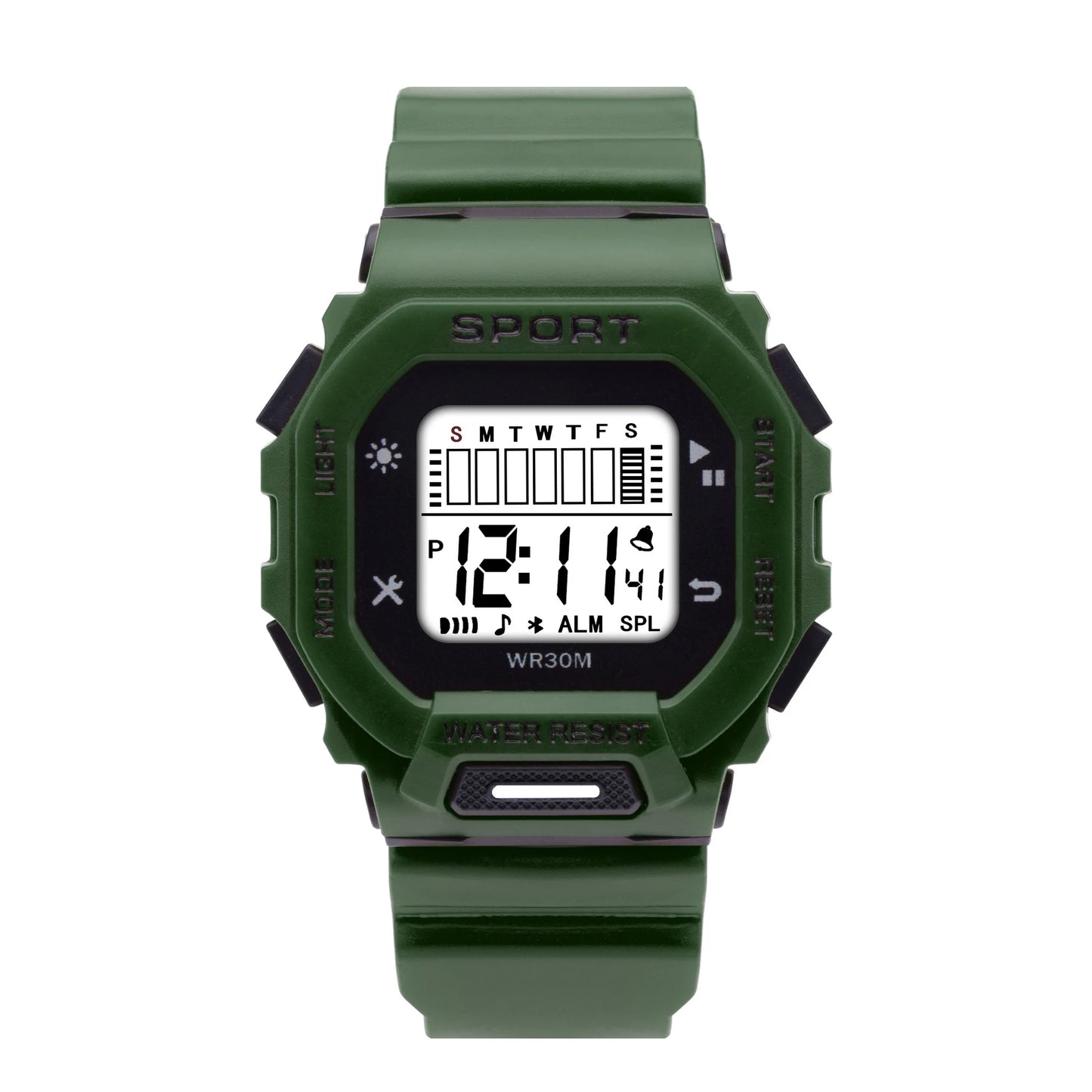 YIKAZE Men's LED Digital Sport Watch – Waterproof, Outdoor Adventure, Multifunctional