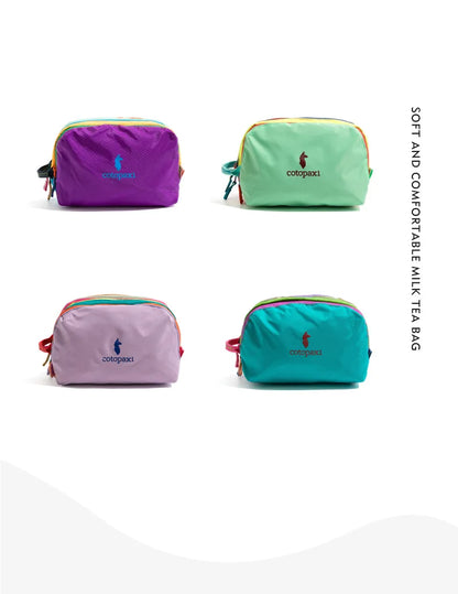 Multi-Pocket Nylon Crossbody Bag - Outdoor Urban Camel Style Shoulder Bag