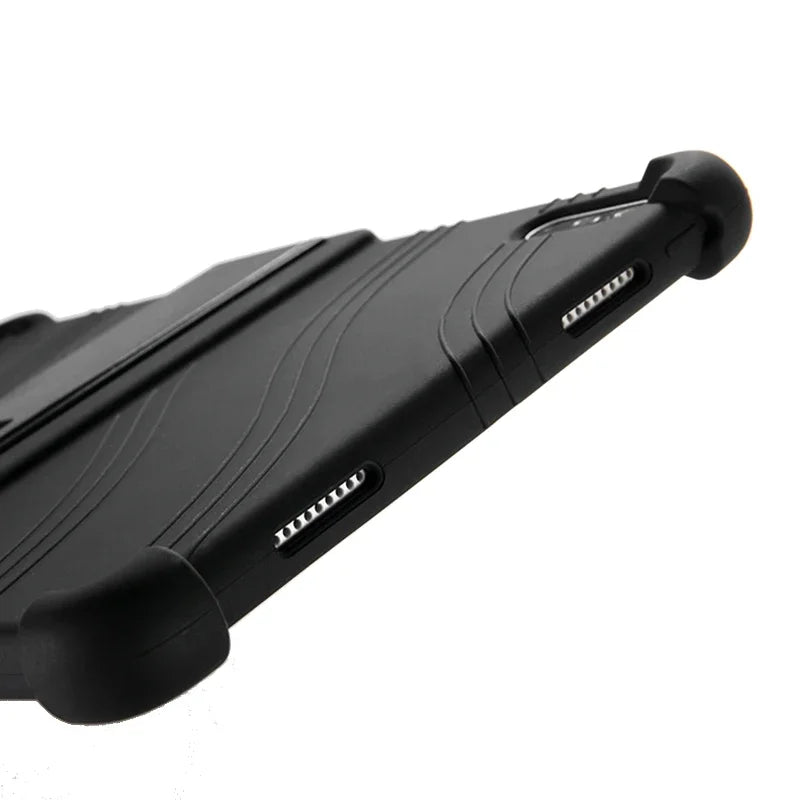 Shockproof silicone tablet case for HUAWEI MatePad 10.4 inch, with stand feature, in black color.
