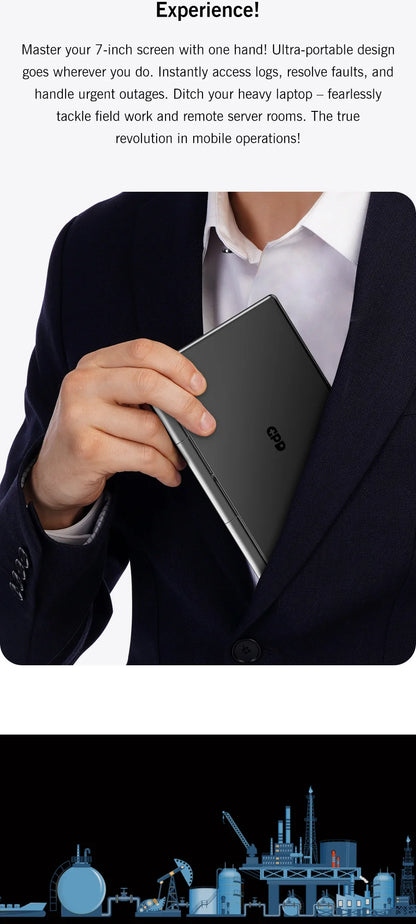 GPD MicroPC 2 – 7" Mini Laptop, Intel i3-N300, 16GB DDR5, 512GB SSD, Touch Screen, Windows 11