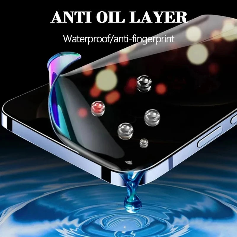 Privacy Hydrogel Film for iPhone | Anti-Spy Screen Protector for iPhone 6-16 Pro Max, X, XR, XS (2pcs)