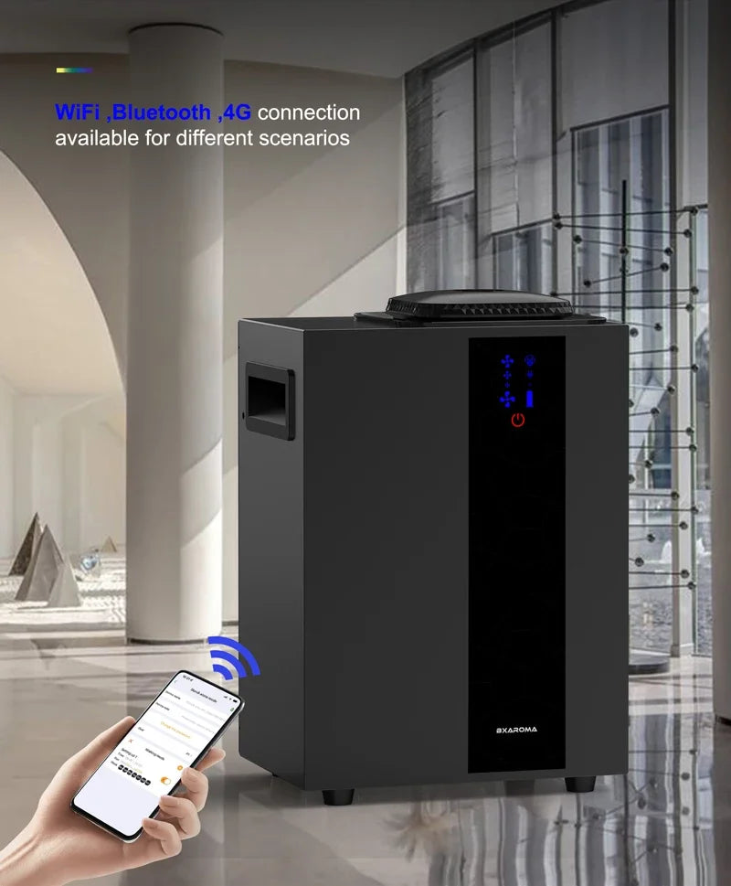 GRTCO A1000 HVAC Scent Diffuser 800ml – APP Control, WiFi & Bluetooth, Hotel Air Machine