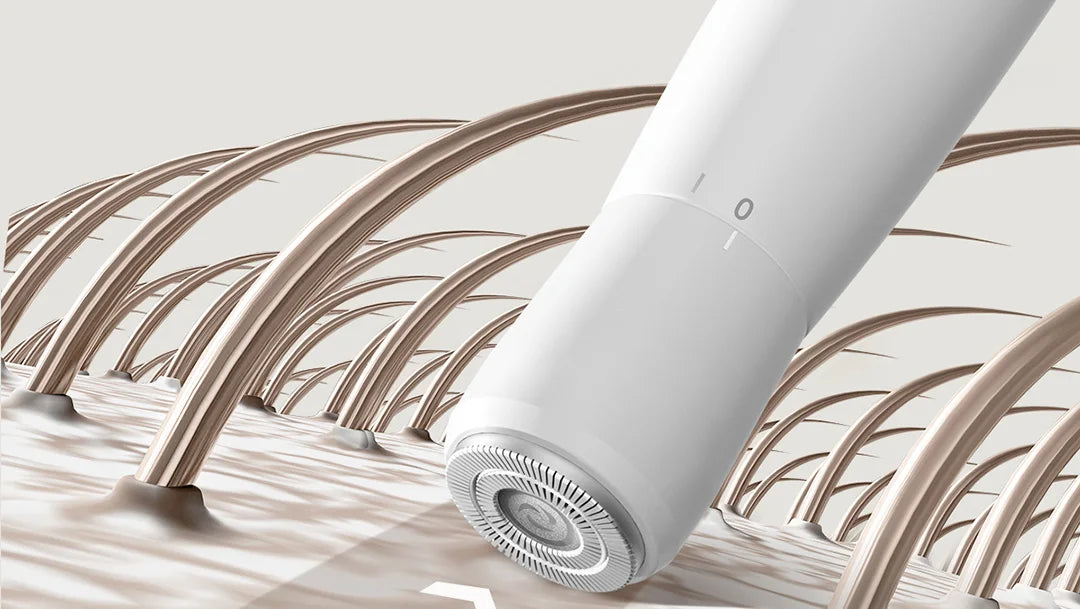 DOCO LAB 4-in-1 Electric Epilator & Hair Removal Trimmer – Cordless, Painless, Body & Bikini, Gift for Men & Women
