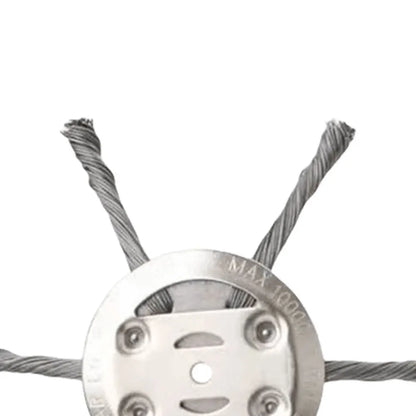 Universal Grass Trimmer Head – Metal Weed Eater Blade Replacement