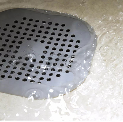 Silicone Sink & Drain Hair Catcher | Shower & Bathtub Filter Screen