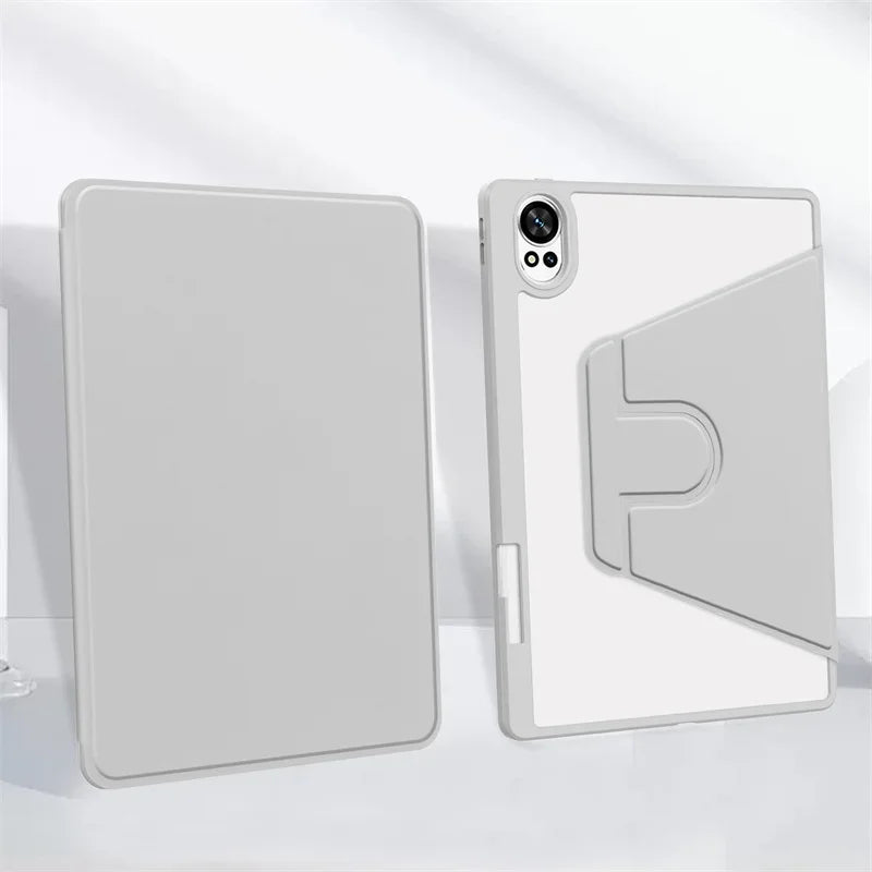 360° Rotating Acrylic Stand Case with Pencil Holder for Huawei MatePad 12x / MatePad Air 12 2024