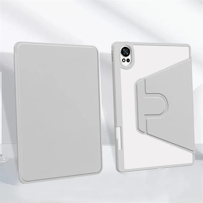 360° Rotating Acrylic Stand Case with Pencil Holder for Huawei MatePad 12x / MatePad Air 12 2024