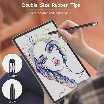 Universal Capacitive Stylus Pen – Dual Silicone Head for iPad, Android, Samsung, Huawei
