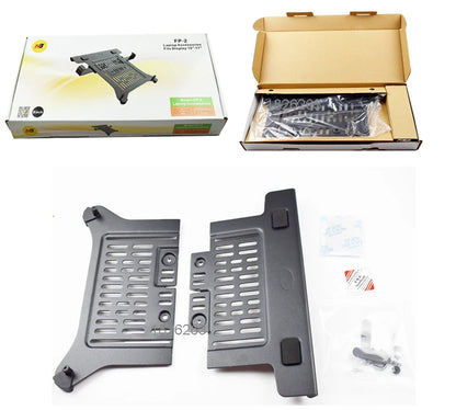 2 in 1 Monitor & Laptop Stand – 17–30" Monitor + 10–17" Laptop Desk Mount