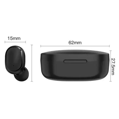 E6S TWS Wireless Bluetooth Earphones - Noise Cancelling with Microphone