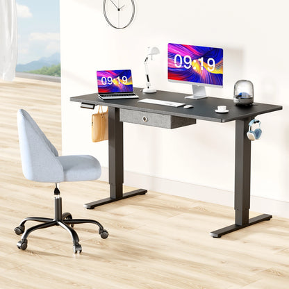 JHK Electric Standing Desk – Height Adjustable 55x24" Ergonomic Home Office Workstation