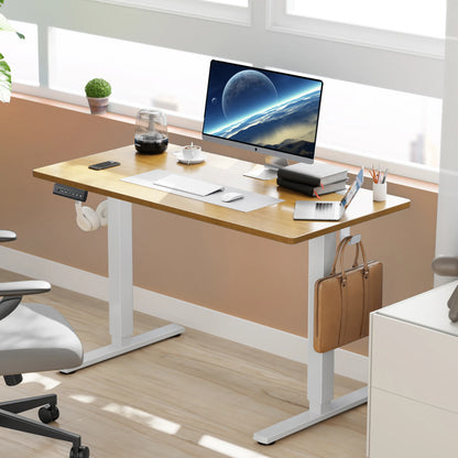 JHK Electric Standing Desk 40x24" – Height Adjustable Sit-Stand Ergonomic Workstation