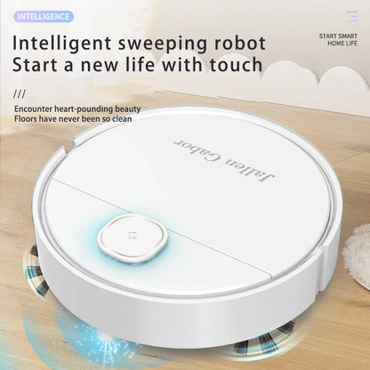 R.E.D. Shopping 3-in-1 smart sweeping robot vacuum cleaner for home, wireless design with sweeping and vacuuming features.