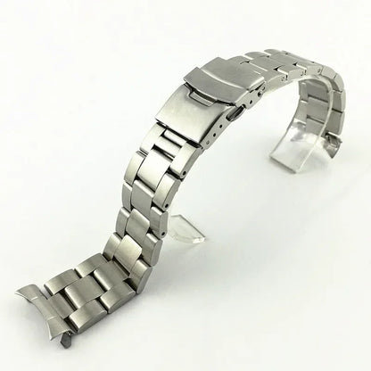 Solid Stainless Steel Jubilee Bracelet for Seiko SKX007 / SKX009 / SRPD – 20/22mm Curved End