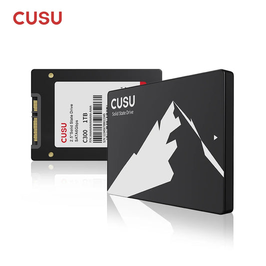 CUSU 2.5" SATA3 SSD | 128GB to 4TB | Internal Solid State Drive | Laptop & Desktop Upgrade