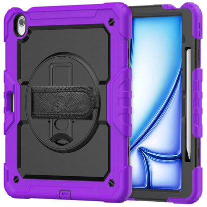 WeFor Heavy Duty iPad Case – Screen Protector, Shoulder Strap & Pencil Holder for iPad 11 A16, Air 11 & Air 13 M3 (2025)