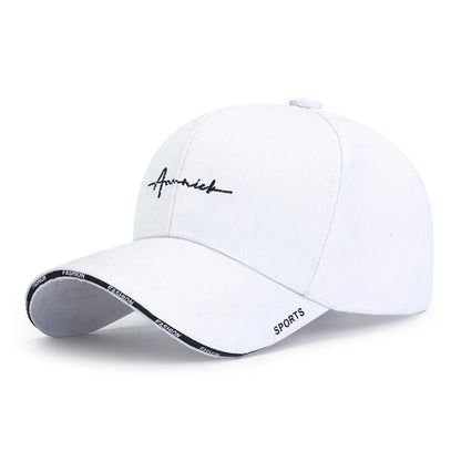 Cotton solid color baseball cap by R.E.D. Shopping, adjustable summer sunscreen hat for women, providing sun protection and style.