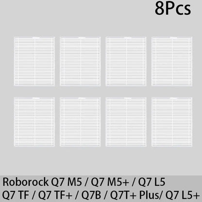 Roborock Q7 M5 / Q7 L5 / Q7 TF / Q7B / Q7T+ Replacement Parts | Main Brush, Filter, Mop, Dust Bag