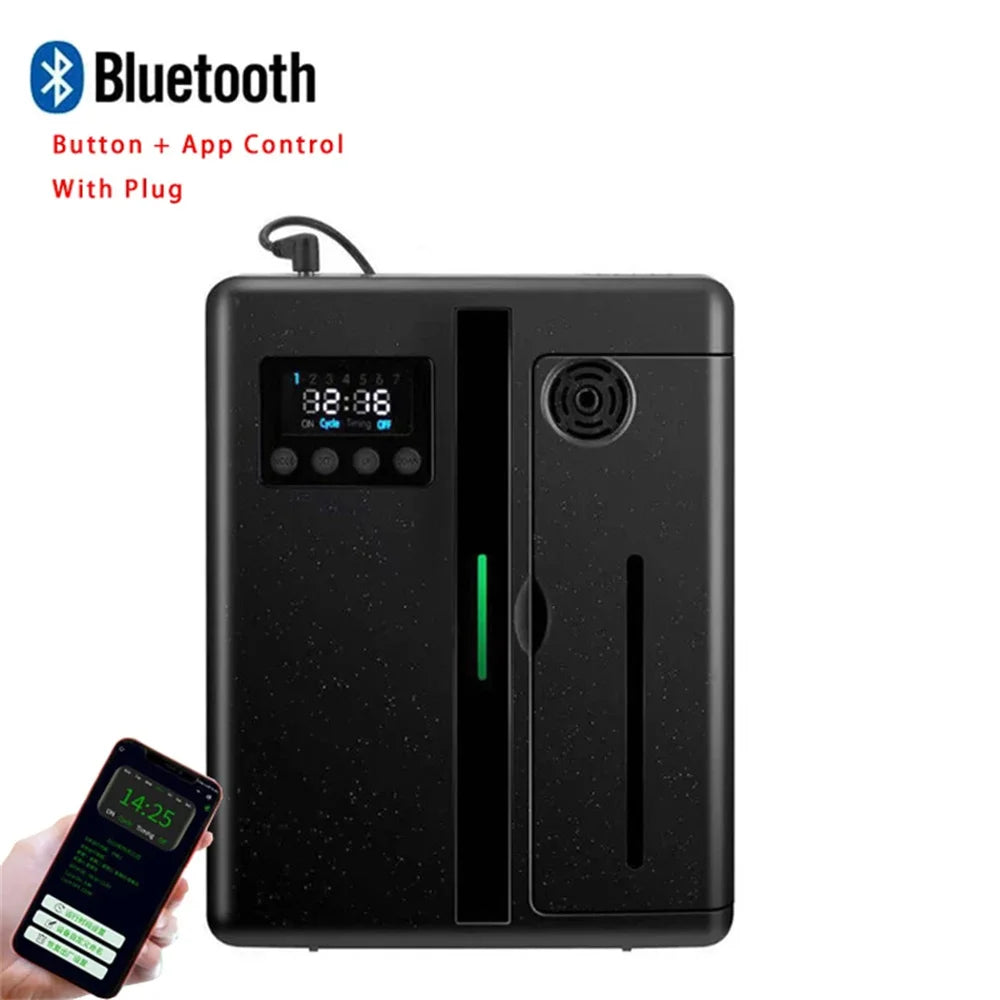 Bluetooth Room Fragrance Diffuser 300m³ – Electric Essential Oil Air Freshener for Home
